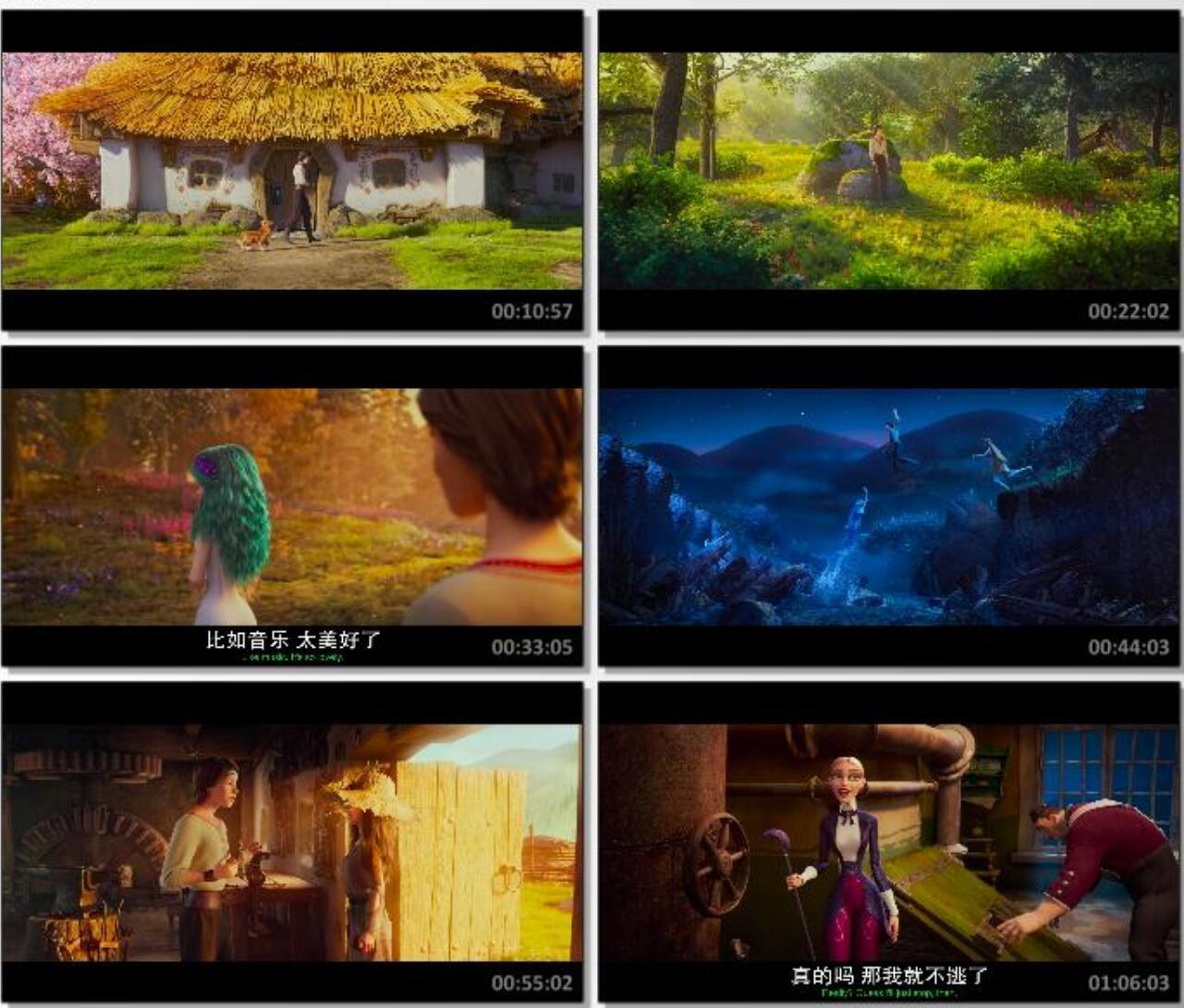 2023动画《若虫：森林之歌》1080p.BD中英双字4K|1080P高清百度网盘